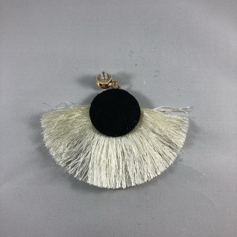 Tassel Statement Earrings - Picture 2 of 2